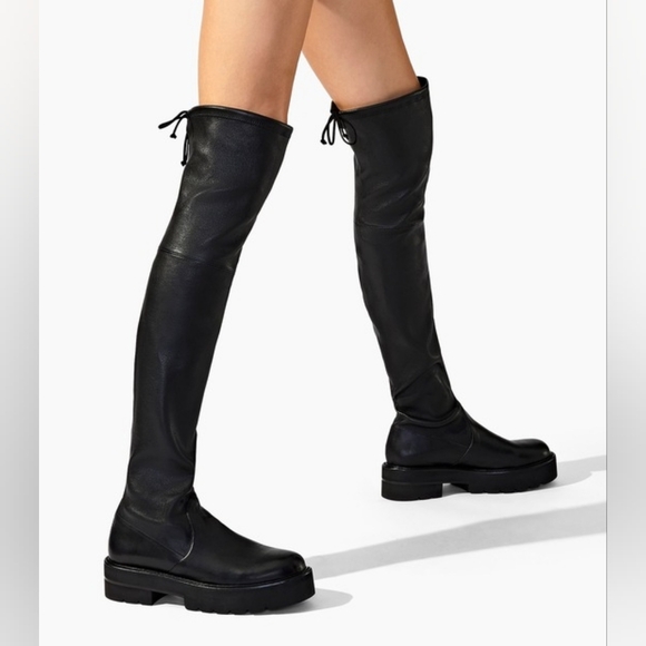 NEW STUART WEITZMAN LOWLAND ULTRALIFT  PLATFORM BOOT SIZE 6.5 - Picture 6 of 13